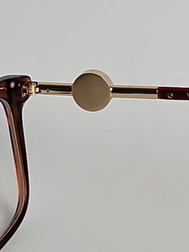 Vintage Versace Eyeglass Frames W/ Case 3299-B 5324 53-17 140 Italian Glasses - Picture 7 of 13