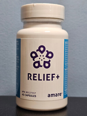 Amare Global Relief+ 45 Capsules - New / Sealed! Pain Relief! Exp 4/2026
