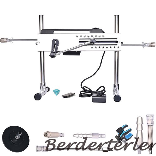 Sex Machine Dual Control APP Silent 120w/70w Machine With Dildo 3-15cm Stroke - Picture 8 of 45
