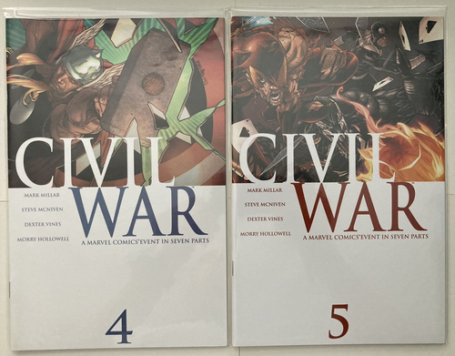 Bürgerkrieg Ausgabe #'s 4, 5, 6, 7 (Marvel 2006) - Bild 1 von 2