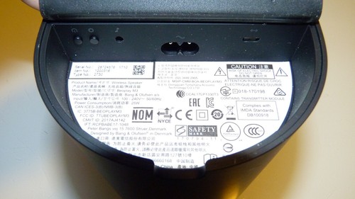 Bang & Olufsen Beoplay M3 Bluetooth Speaker Visually Great In Not Working Condit - Picture 8 of 15