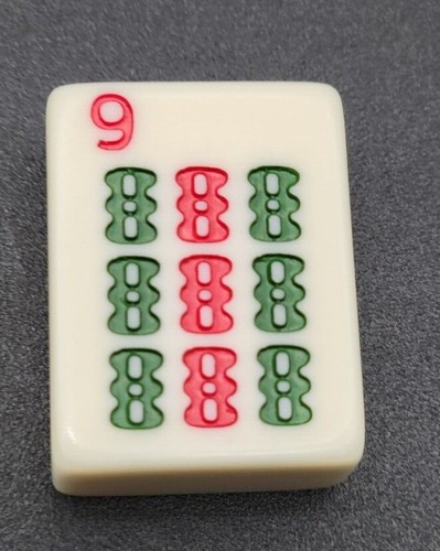 Mahjong Mah Jongg Tile Spare Replace Mahjonng IVORY 1.2 x .9 x .5” YOU PICK - Picture 24 of 26