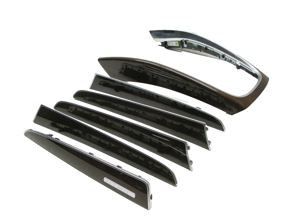 09-17 AUDI 8R Q5 SQ5 DASHBOARD DOOR PANEL INTERIOR WOOD TRIM SET