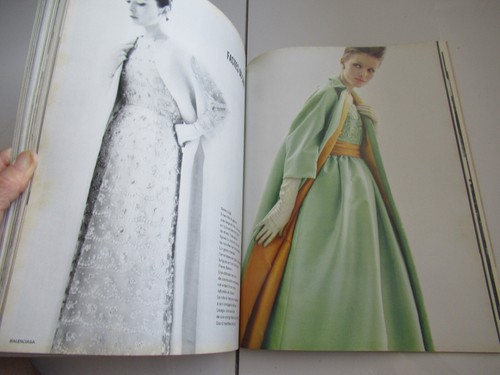 APRIL 1963 Paris L'Officiel French couture fashion magazine Near Mint Courreges - Picture 2 of 14