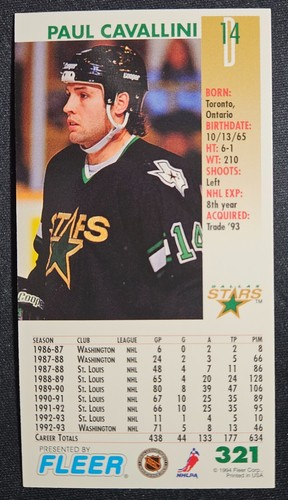1993-94 Fleer PowerPlay Hockey Cards Pick/Choose/Complete Mint - Picture 75 of 433