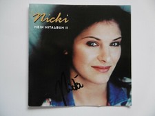 Nicki autograph signed CD booklet "My Hitalbum II"