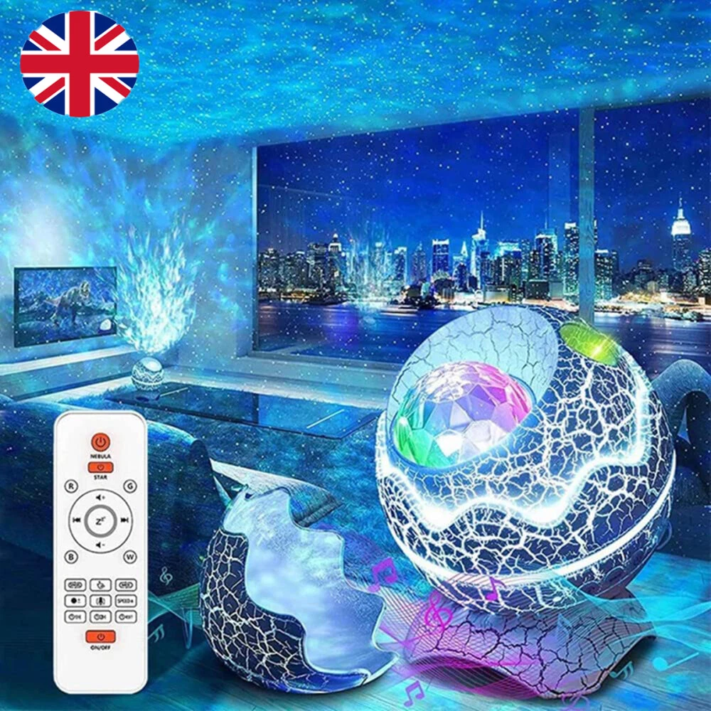 Starry projector online light remote