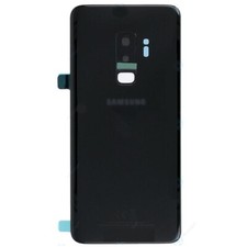 Samsung S9+ G965F Replacement Rear Battery Cover Back Glass (Black) Inc Lens UK