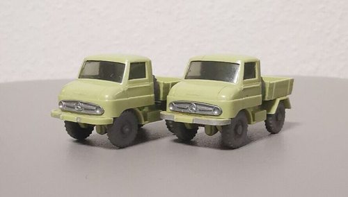 2 x Wiking Modelle MB Unimog 411 LKW ohne OVP Vintage 60er - Bild 7 von 12