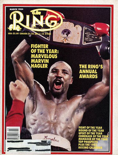 Marvelous Marvin Hagler Ring Boxing Magazine Cover Photo - 第 1/1 張圖片