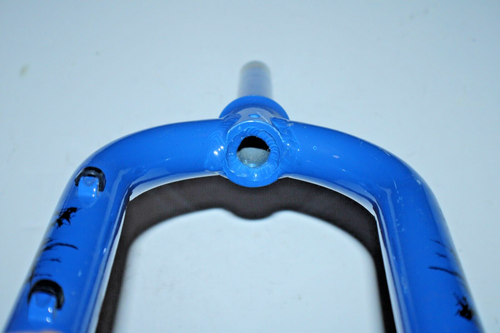 Framed Fat Bike Fork 29" 29er 11/8" Threadless 195mm 1124g Blue Disc USA Shipper - Picture 16 of 17