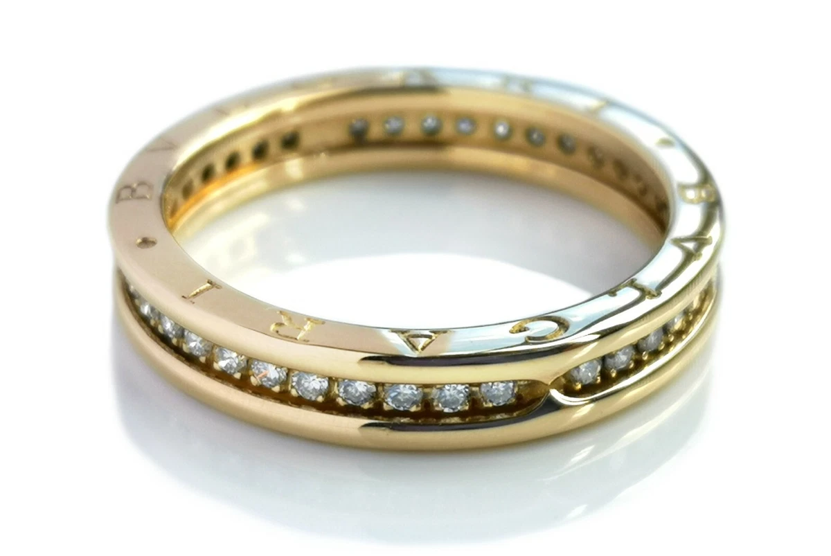 Bulgari Bvlgari Diamond B.Zero1 Ring SZ 65 eBay