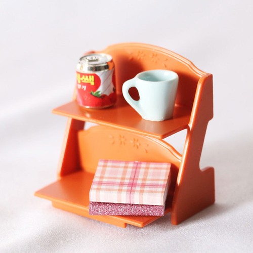 2 PCS Blumenständer Mini -Möbel Miniatur -Bücherregal Blumenständer-Miniaturen - Afbeelding 12 van 12