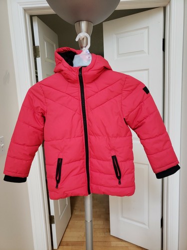 Michael Kors Jacket Kids Unisex Fleece Lined Spring Coat. Red - Picture 1 of 11
