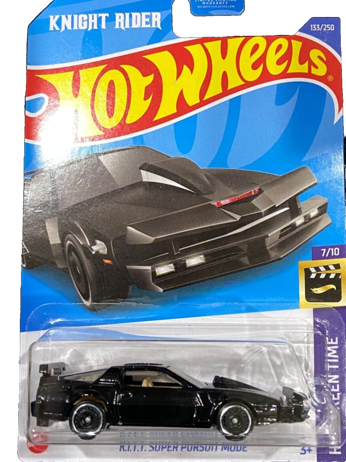 Hot Wheels K.I.T.T. Super Pursuit Mode 133/250 Knight Rider HW Screen Time 7/10
