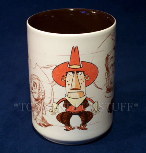 Nuovo SET TAZZE TOY STORY 20° anniversario ceramica BUZZ & WOODY tazzine caffè DISNEY - Foto 8 di 11