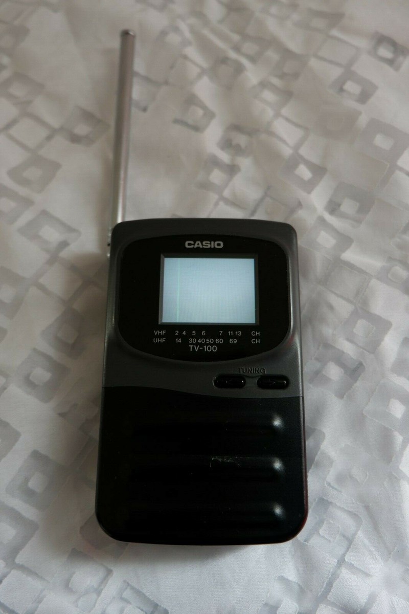 Vintage Casio TV-100B Handheld TV | eBay Vintage Casio TV-100B Handheld TV | eBay