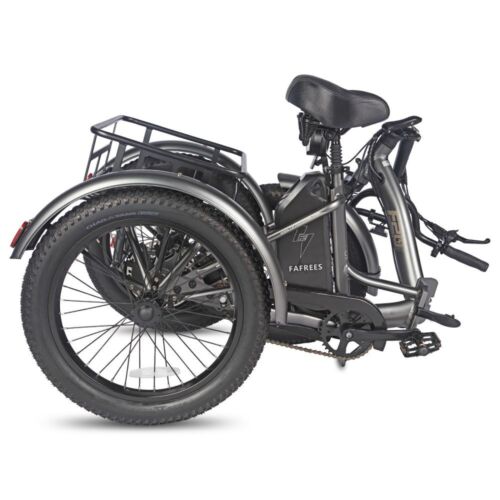 Fafrees F20 Mate Elektro Dreirad 20 Zoll E-Bike 500W 3 Räder Fahrrad mit Korb - Bild 8 von 12