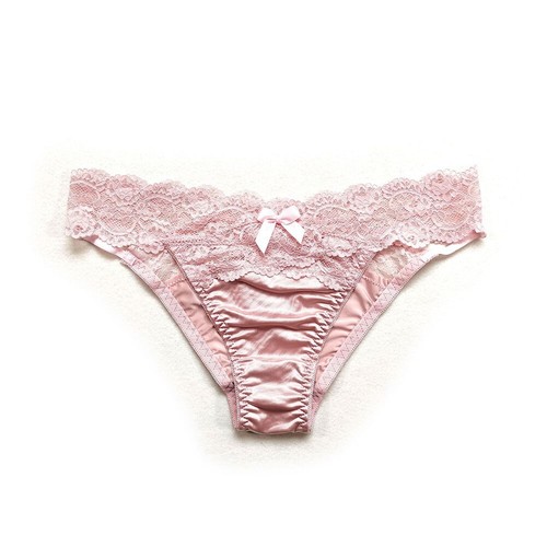 Low Waist Sexy Lace Thong Briefs Vintage Hollow Design for Women Spring Summer - Picture 5 of 14