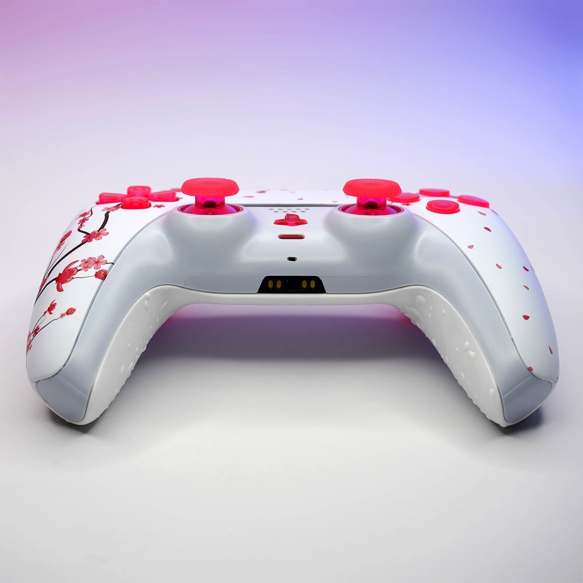 Sakura Neon Cherry Blossom PS5 Controller Custom Sony