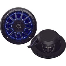 Seachoice LED Speakers Black Pair #72108