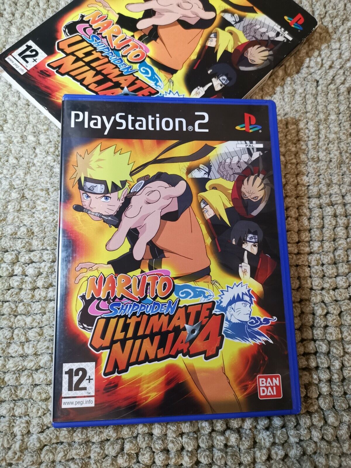 Jogo Ps2 Original Naruto Shippuden Ultimate Ninja 4 Completo