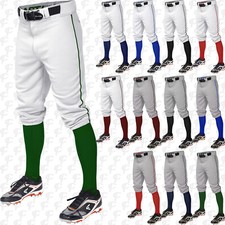 Easton Pro  Knicker Style Adult Men's Piped Braided Baseball Pants A167105