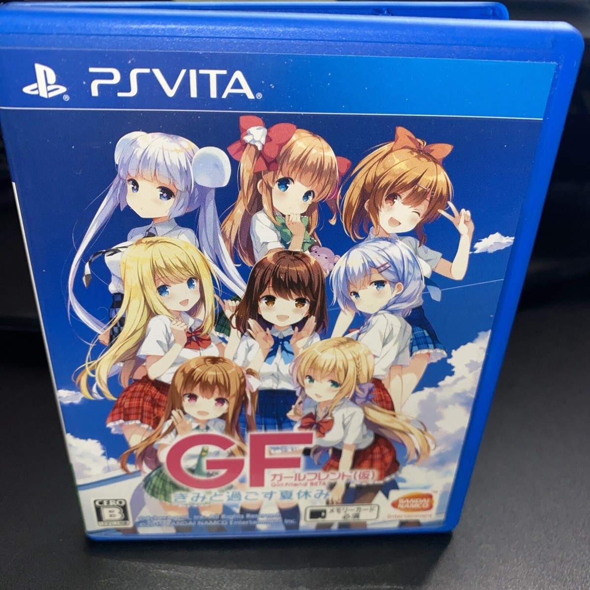 Girlfriend Kari GF Beta Japanese Import PS Vita Girl Friend Japan
