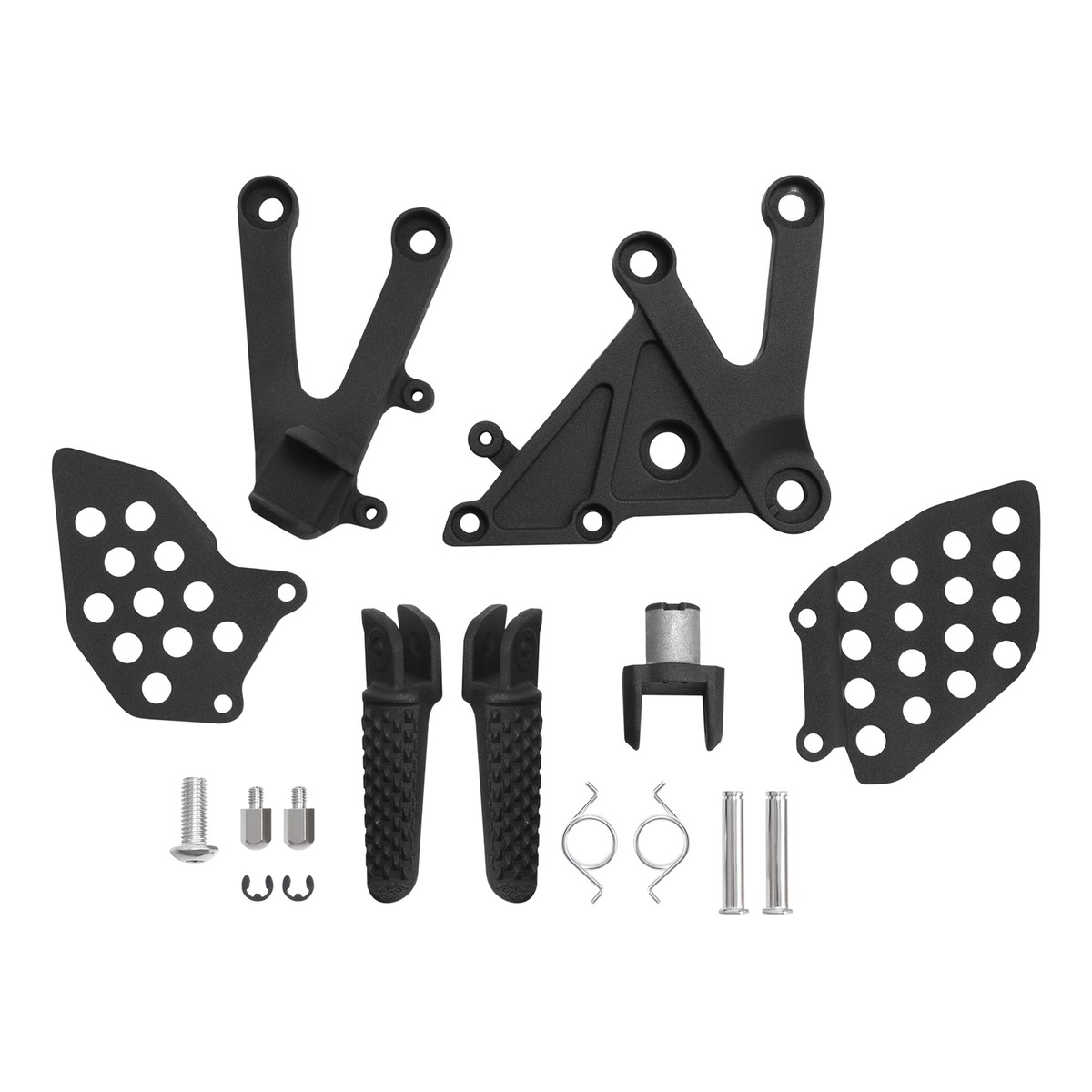 その他 k-1 Front Rider Footpegs Pegs Footrest Bracket For Honda