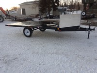 12'+V-NOSE 2-PLACE SLED TRAILER