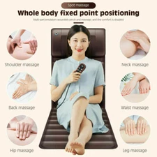 Full Body Electric Massage Mat Pad Pain Relief Cushion Sofa Massager Mattress US