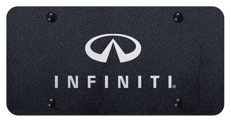 Infiniti Laser Etched License Plate Nameplate OEM Official