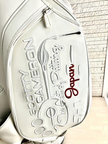 Scotty Cameron Circle J Painter's Palette Tour Staff Bag Rare Used from Japan - Picture 5 of 11