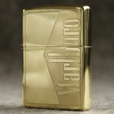 Zippo lighter 204B Classic Custom Front Side Engraving/ Marlboro Classic New one