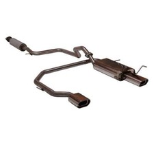 FOX Komplettanlage ab Kat je 1x135x80mm mit Absorber für Nissan Primera P11 Limo