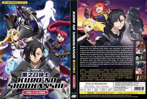 ENGLISH DUBBED Black Summoner / Kuro no Shoukanshi (Vol.1-12End) DVD All Region - Picture 2 of 2