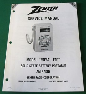 zenith zp506bb manual