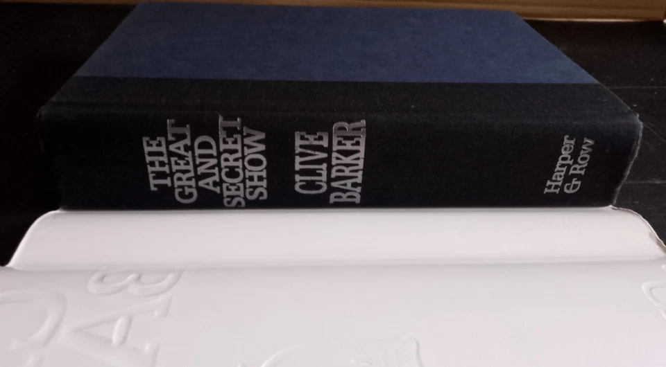 Clive Barker The Great and Secret Show HB DJ Harper & Row 1989 Fantasy Vintage - Image 4 of 4