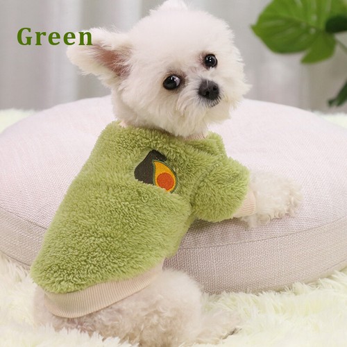 Warm Winter Dog Clothes Soft Fleece Jacket Pet Coat Sweater Puppy Cat Jumper - Picture 8 of 25