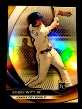 2020 BOBBY WITT JR BOWMAN'S BEST REFRACTOR 20 KC ROYALS BEST SHORTSTOP IN MLB RC