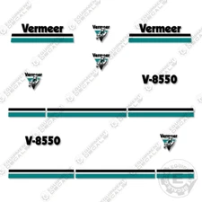 Fits Vermeer V-8550 Decal Kit Trencher - 7 YEAR OUTDOOR 3M VINYL!