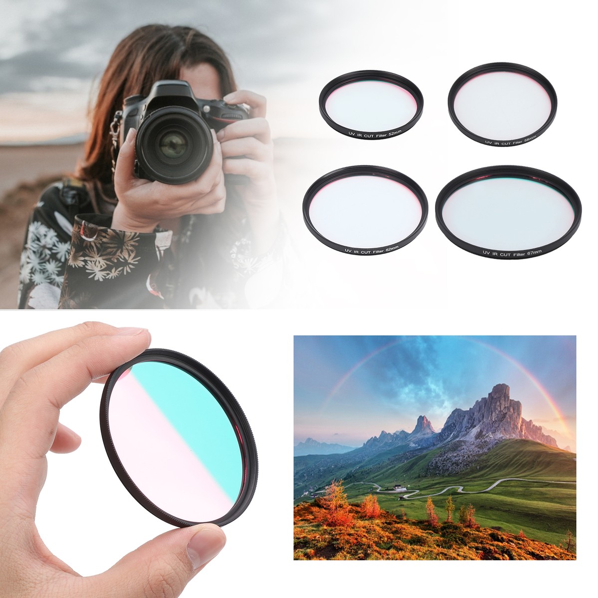 Optical Filters Rocolax Ir Cut Filter FOTGA Optical Glass UV‑IR