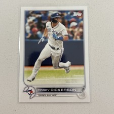 2022 Topps Series 2 Corey Dickerson #478 Toronto Blue Jays