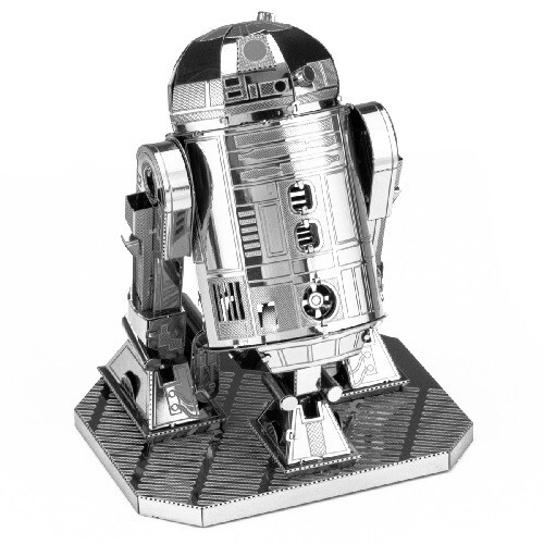 BASTELMODELLBAUSATZ STAR WARS R2D2 R2-D2 DROID METALL 3D PUZZLE GADGET HERREN ZUM SELBERMACHEN GESCHENK - Bild 6 von 6