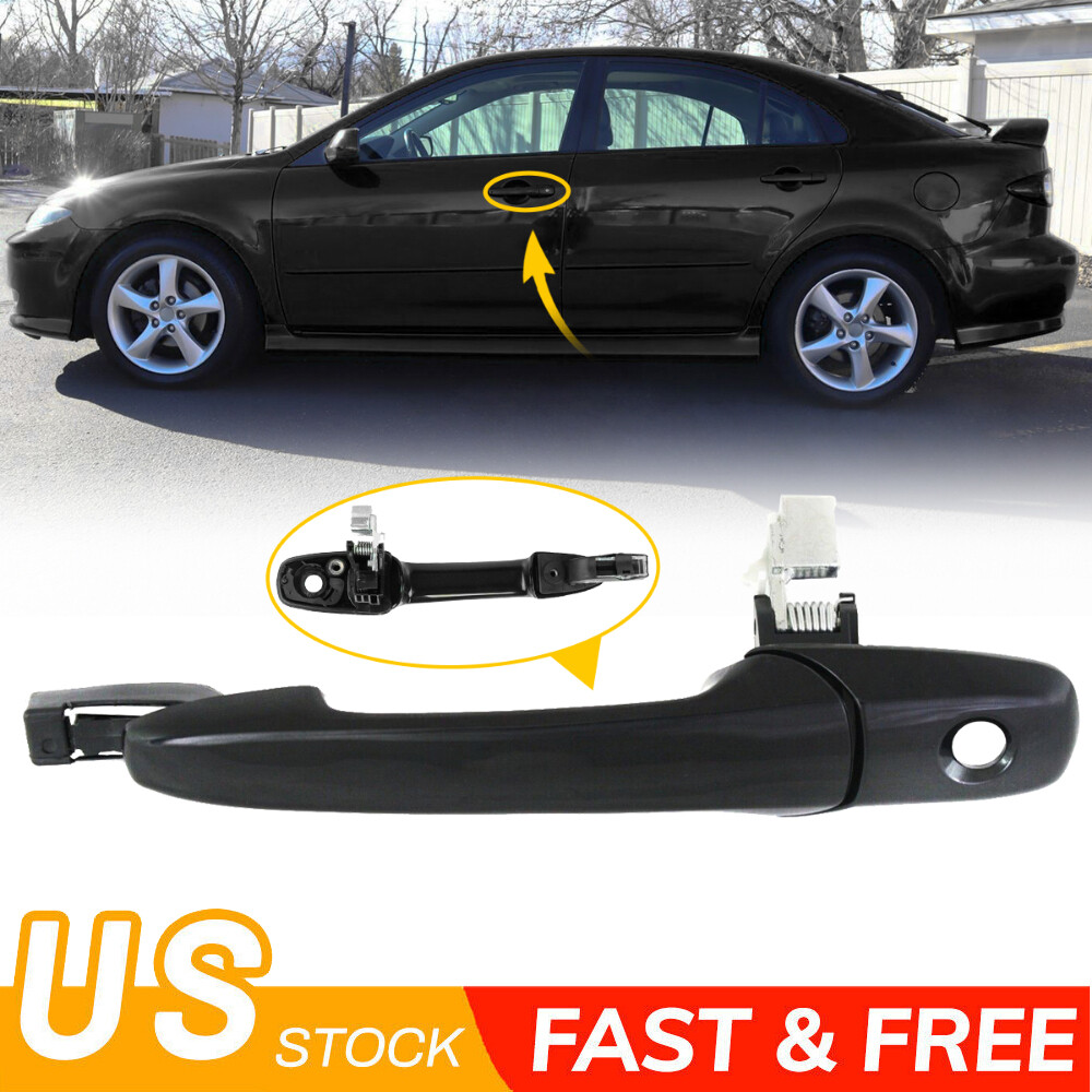 ま For Exterior Door Handle with Keyhole Mazda 3 5 6 CX-7 CX-9 RX-8