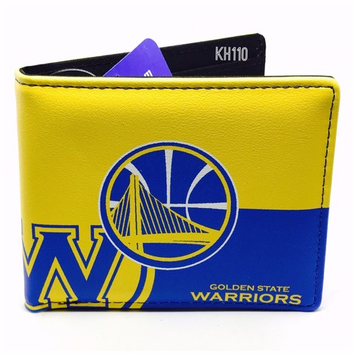 Basketball Team Leather Logo printed Bi-Fold Wallet - Picture 12 of 42