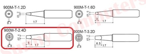 New Premium Lead-free Replacement Soldering Iron Tip For 936 937 Solder Station - Picture 14 of 32