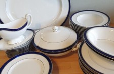 WORCESTER HOWARD (COBALT / PLATINUM) TABLEWARE SOLD INDIVIDUALLY, TAKE YOUR PICK