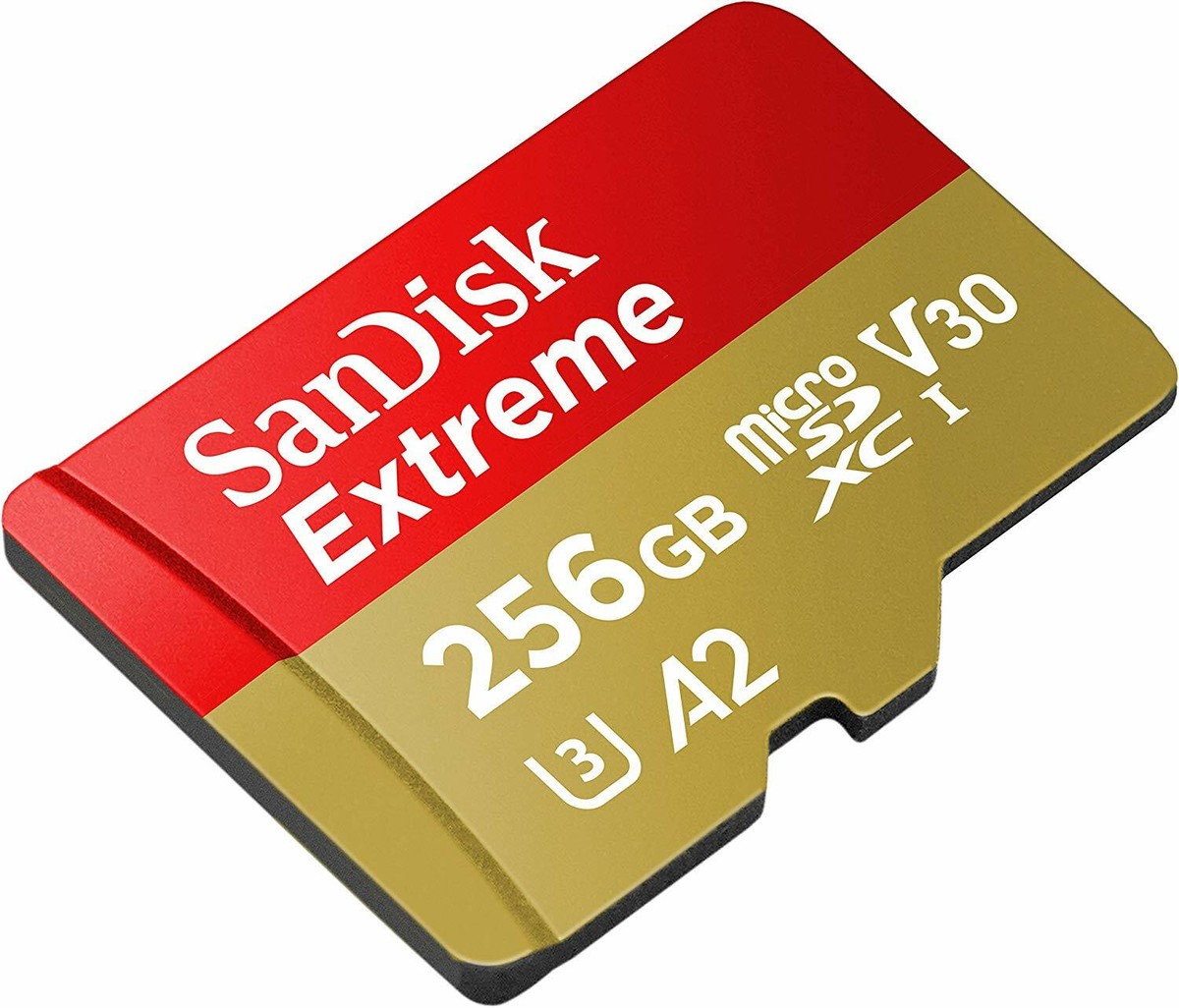 Sandisk 256GB Micro Extreme skydiving 4K HD SD card for