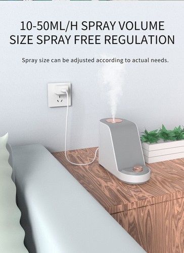 Adjustable Spray Size Wireless Charging Humidifier Over Voltage Protection - Picture 9 of 23